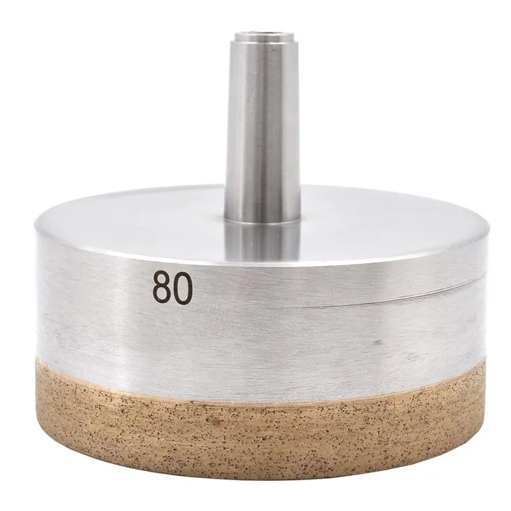 Diamond kouvwi Drill Bit pou vè